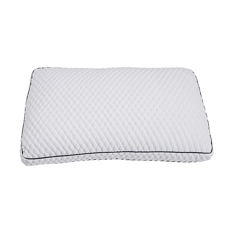 Almohada de espuma viscoelástica triturada de carbón